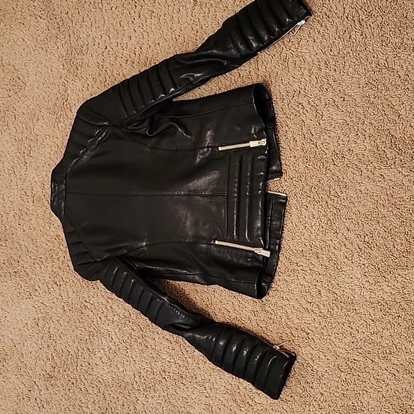 Anine Bing Moto leather jacket - Picture 7 of 8